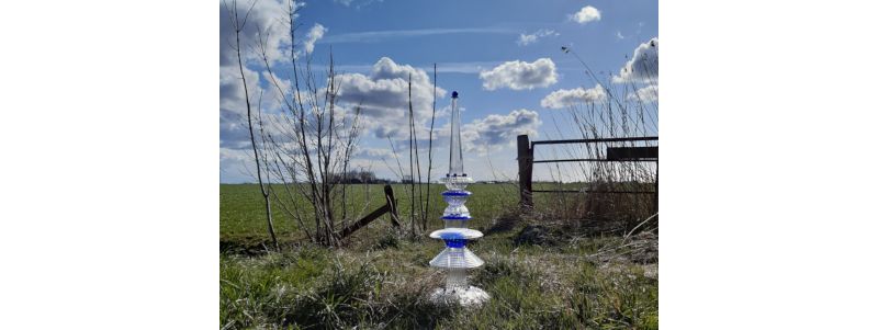 Elske Klik glastoren blauw