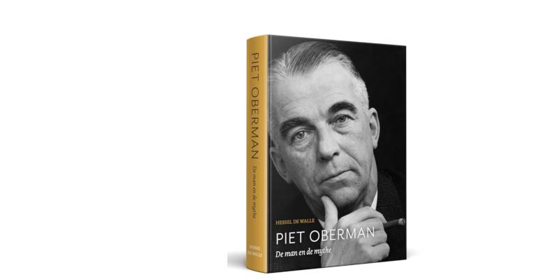 Omslag boek: Biografie van KP-leider Piet Oberman