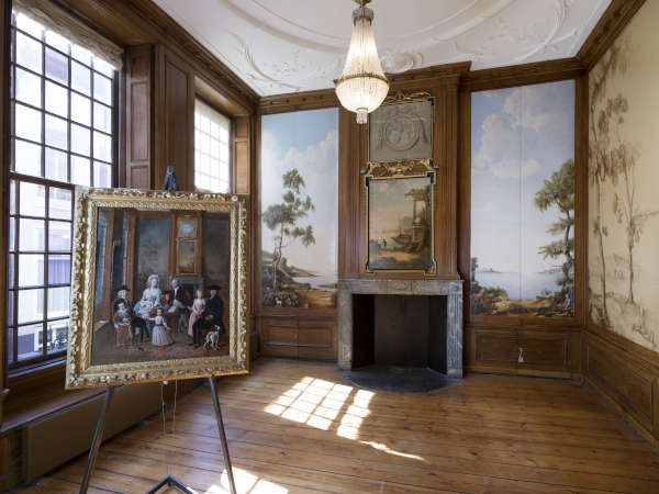 Huis Van Eysinga, de eetkamer